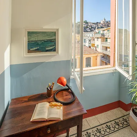 公寓 Casa Deco Con Vista Mare, A Due Passi Dall'Ariston 圣雷默