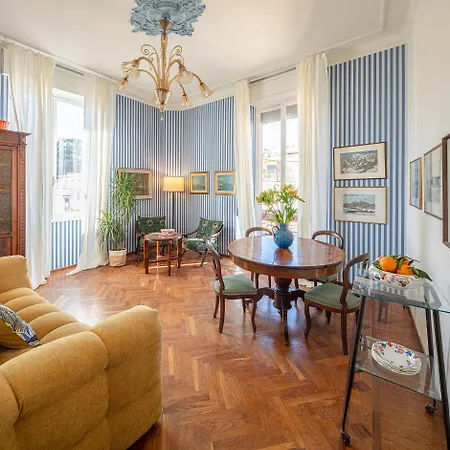 Casa Deco Con Vista Mare, A Due Passi Dall'Ariston * 圣雷默